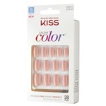 Ficha técnica e caractérísticas do produto Salon Color Bonita First Kiss - Unhas Postiças - Kiss Ny