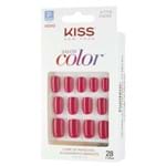Ficha técnica e caractérísticas do produto Salon Color First Kiss - Unhas Postiças 1 Un