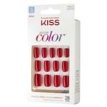Ficha técnica e caractérísticas do produto Salon Color New Girl First Kiss - Unhas Postiças 1 Un