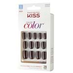 Ficha técnica e caractérísticas do produto Salon Color Vanity First Kiss - Unhas Postiças 1 Un