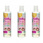 Ficha técnica e caractérísticas do produto Salon Line Baby Shampoo Infantil Todos Cabelos 300ml (Kit C/03)