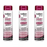 Ficha técnica e caractérísticas do produto Salon Line Bomba Liberado Shampoo 300ml (Kit C/03)