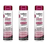 Ficha técnica e caractérísticas do produto Salon Line Bomba Liberado Shampoo 300ml - Kit com 03