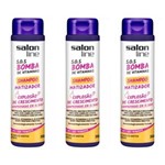 Ficha técnica e caractérísticas do produto Salon Line Bomba Matizante Cabelos Mistose Oleosos Shampoo 300ml - Kit com 03