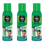 Ficha técnica e caractérísticas do produto Salon Line Color Express Felipe Neto Tinta Spray Verde - Kit com 03