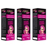 Ficha técnica e caractérísticas do produto Salon Line Color Express Fun Pink Show Tonalizante 100g - Kit com 03