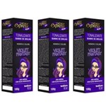 Ficha técnica e caractérísticas do produto Salon Line Color Express Fun Violet Fantasy - Kit com 03