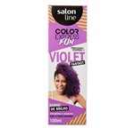 Ficha técnica e caractérísticas do produto Salon Line Color Express Fun Violet Fantasy Tonalizante 100g