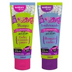 Ficha técnica e caractérísticas do produto Salon Line Kit Arrasar Shampoo e Condicionador de Tratamento #todecacho - 2x200ml