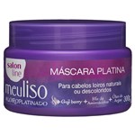 Ficha técnica e caractérísticas do produto Salon Line Meu Liso Loiroplatinado Mascara Platina 300g