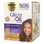 Ficha técnica e caractérísticas do produto Salon Line S.O.S Cachos Cálcio & Oil Kit - Creme Relaxante + Óleo Hidratante Kit