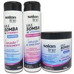 Ficha técnica e caractérísticas do produto Salon Line S.O.S KIT Bomba de Vitaminas