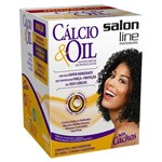 Ficha técnica e caractérísticas do produto Salon Line Sos Cachos Calcio e Oil Kit Relaxamento