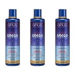 Ficha técnica e caractérísticas do produto Salon Opus Yogurt Grego Shampoo 300ml - Kit com 03