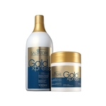 Ficha técnica e caractérísticas do produto Salvatore Kit Gold Xpress Profissional Shampoo 300ml + Máscara 250g