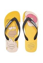 Ficha técnica e caractérísticas do produto Sandália Havaianas Simpsons Amarela/Preta