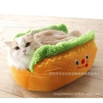 Ficha técnica e caractérísticas do produto Sandwich Hot Dog Pet Bed Dog Cat Bed Pet Shop Cat Supplies Cat Bed