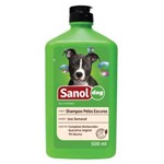 Ficha técnica e caractérísticas do produto Sanol Shampoo Pelos Escuros - 500ml