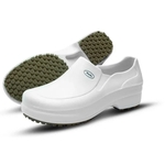 Ficha técnica e caractérísticas do produto Sapato Fechado Branco Ref. BB65 [ Hospitalar | Enfermagem | Gastronomia ] Softworks