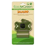 Ficha técnica e caractérísticas do produto Saquinhos Higiênicos Eco Green com Porta Saquinhos Jambo Pet
