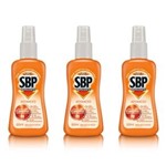 Ficha técnica e caractérísticas do produto SBP Repelente Spray 100ml - Kit com 03