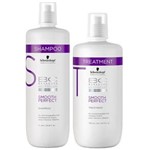 Ficha técnica e caractérísticas do produto Schwarzkopf Bc Bonacure Smooth Perfect Duo Kit Shampoo (1000ml) e Máscara (750ml)