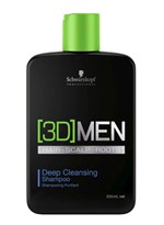 Ficha técnica e caractérísticas do produto Schwarzkopf 3D Men Deep Cleansing Shampoo 250ml