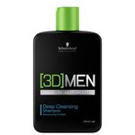 Ficha técnica e caractérísticas do produto Schwarzkopf 3D Men Deep Cleansing Shampoo Antioleosidade 250ml