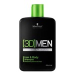 Ficha técnica e caractérísticas do produto Schwarzkopf 3D Men Hair & Body Shampoo - 250ml