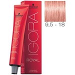 Ficha técnica e caractérísticas do produto Schwarzkopf Igora Royal Coloração - 9,5/18 Rosa 60ml