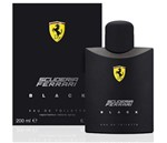 Scuderia Ferrari Black Eau de Toilette, 200 Ml - Lojista dos Perfumes