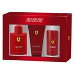 Scuderia Ferrari Red Ferrari - Masculino - Eau de Toilette - Perfume + Gel de Banho + Desodorante Kit