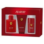 Ficha técnica e caractérísticas do produto Scuderia Ferrari Red Ferrari - Masculino - Eau de Toilette - Perfume + Gel de Banho + Desodorante Kit