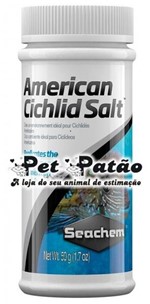 Ficha técnica e caractérísticas do produto Seachem American Cichlid Salt 50g - Un