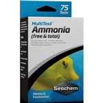 Ficha técnica e caractérísticas do produto Seachem Multi Test Ammonia Amonia - Faz 75 Testes