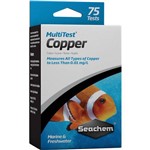 Teste de Cobre Seachem Multitest Copper CU