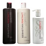 Ficha técnica e caractérísticas do produto Sebastian Penetraitt Kit Shampoo 1000ml + Condicionador 1000ml + Máscara 500ml - Sebastian Professional