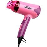 Ficha técnica e caractérísticas do produto Secador De Cabelos Fashion Hair 1200w Rosa
