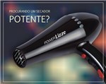 Ficha técnica e caractérísticas do produto Secador Power Preto - Lizze