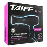Ficha técnica e caractérísticas do produto Secador Profissional Taiff Fox Ion 127v