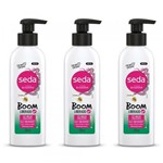 Ficha técnica e caractérísticas do produto Seda Boom Liberado Co Wash Creme Capilar 200ml (Kit C/03)