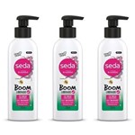 Ficha técnica e caractérísticas do produto Seda Boom Liberado Co Wash Creme Capilar 200ml - Kit com 03