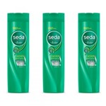 Ficha técnica e caractérísticas do produto Seda Cachos Definidos Shampoo 325ml (Kit C/03)