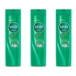 Ficha técnica e caractérísticas do produto Seda Cachos Definidos Shampoo 325ml - Kit com 03