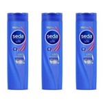 Ficha técnica e caractérísticas do produto Seda Liso Extremo Shampoo 325ml - Kit com 03