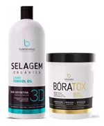 Ficha técnica e caractérísticas do produto Selagem Semi Definitiva Borabela 3d Sem Formol + Btox Boratox 1kg - Borabella