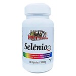 Ficha técnica e caractérísticas do produto Selênio 60 Cápsulas 500mg Antioxidante - Rei Terra