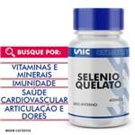 Ficha técnica e caractérísticas do produto Selenio Quelato 400Mcg 120 Cápsulas