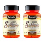 Selênio - 2 Un de 60 Cápsulas - Apisnutri
