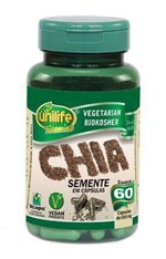 Ficha técnica e caractérísticas do produto Semente De Chia Unilife 60 Capsulas